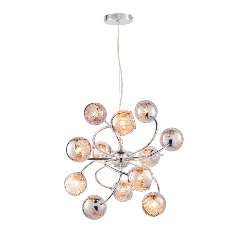Cedillo 8 Light Sputnik Geometric Chandelier Cedillo 8 Light Sputnik Geometric Chandelier